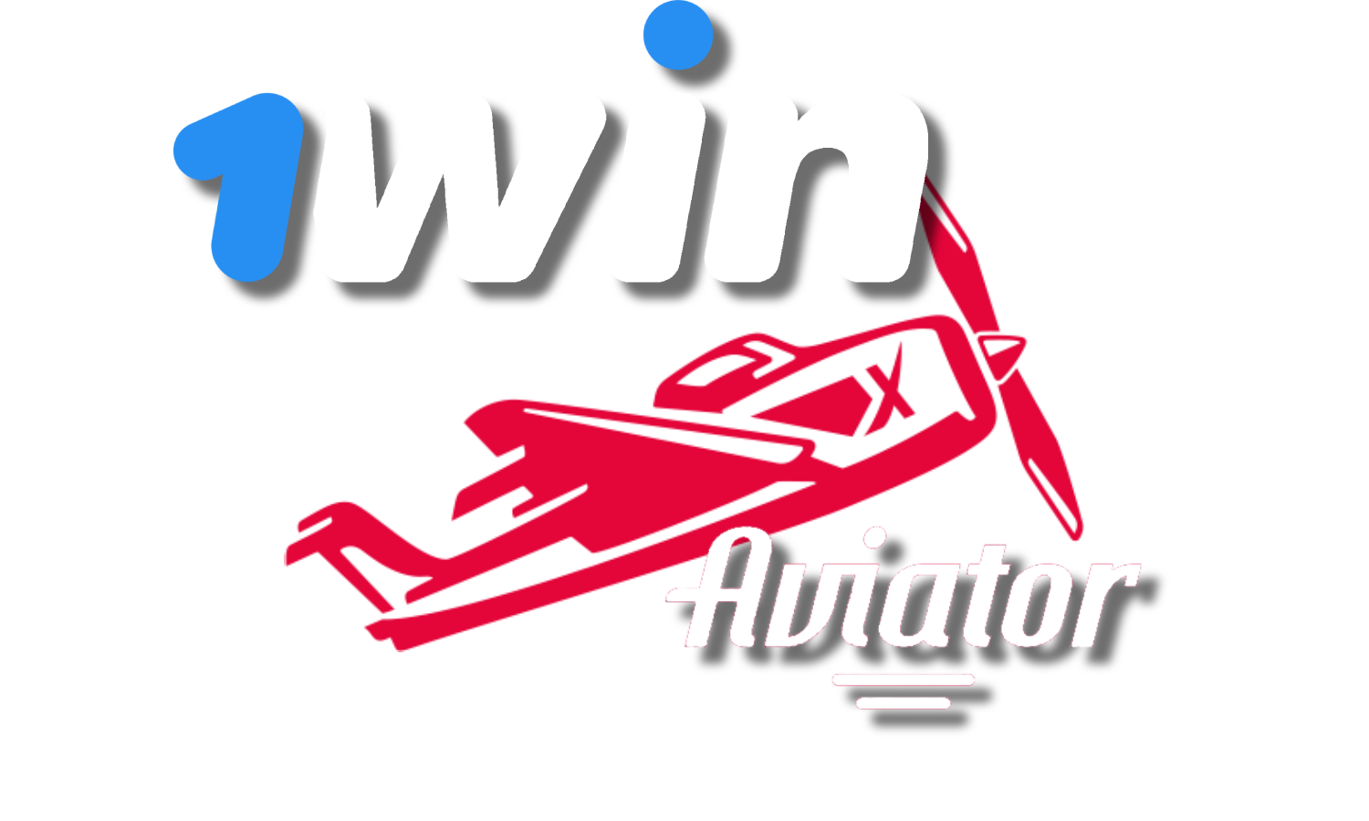 logotipos 1win e aviador