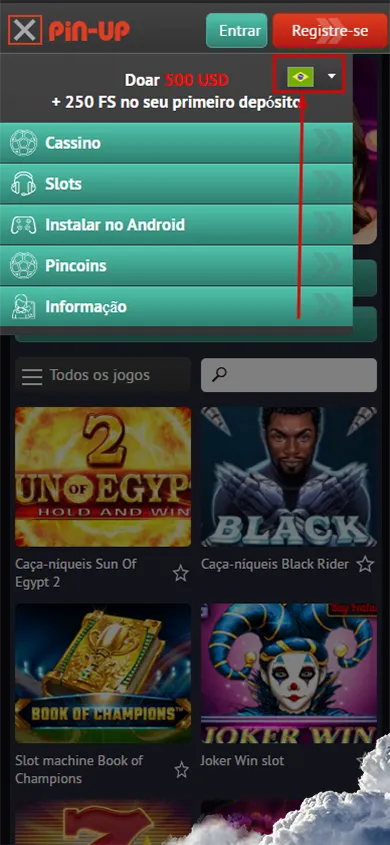 site pinup brasil